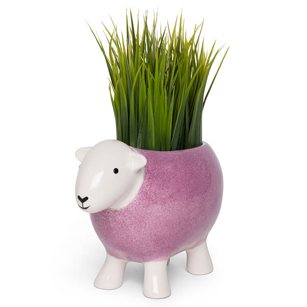 Herdy Stoneware Planter Pink