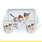 Wrendale Designs Christmas Snowy Day Mug and Tray Set