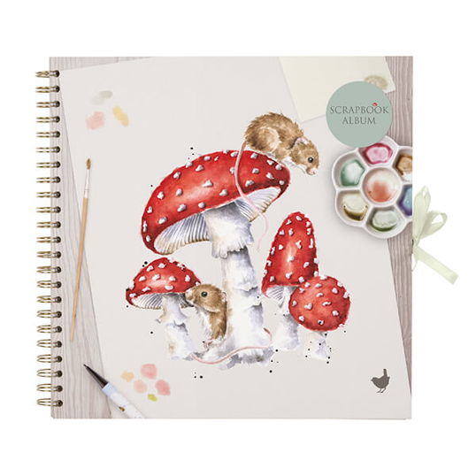 Wrendale Designs The Fairy Ring Mouse Scrapbook Album