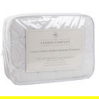The Lyndon Company Cotton Quilted Mattress Protector Double