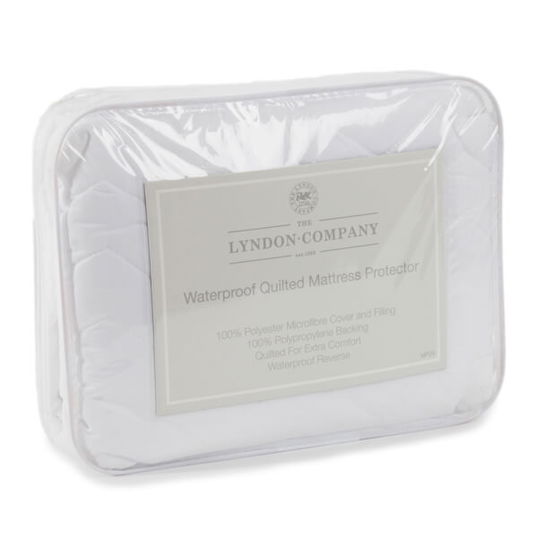 The Lyndon Company Waterproof Mattress Protector Double