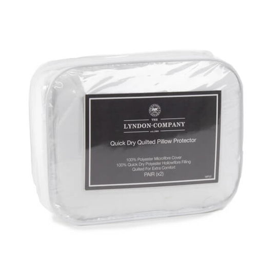 The Lyndon Company Polyester Quilted Pillow Protector