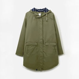 Lighthouse Iona Ladies Long Coat Khaki