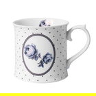 Katie Alice Vintage Indigo White Spot Tankard Mug