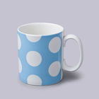 W.M.Bartleet & Sons 1 Pint Mug Spotty Blue