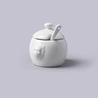 W.M.Bartleet & Sons Mustard Pot White