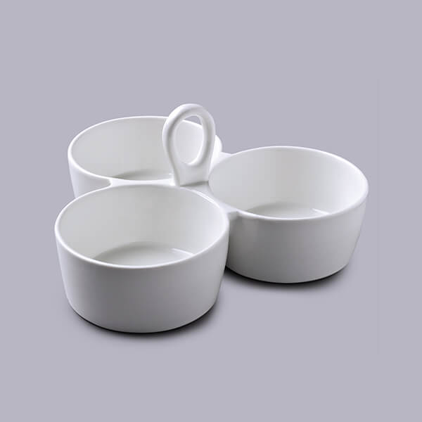 W.M.Bartleet & Sons 3 Part Serving Dish with Handle