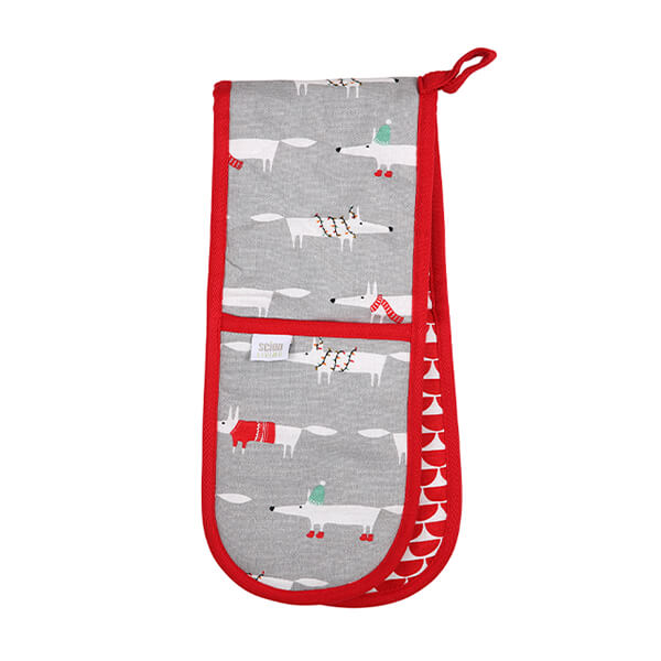 Scion Living Mr Fox Christmas Double Oven Glove