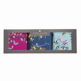Sara Miller Orchard Set of 3 Square Caddies