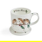 Wrendale Designs Mug and Coaster Winter Mice