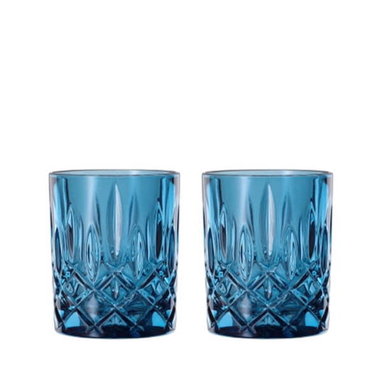 Nachtmann Noblesse Whisky Tumbler Vintage Blue Set Of 2