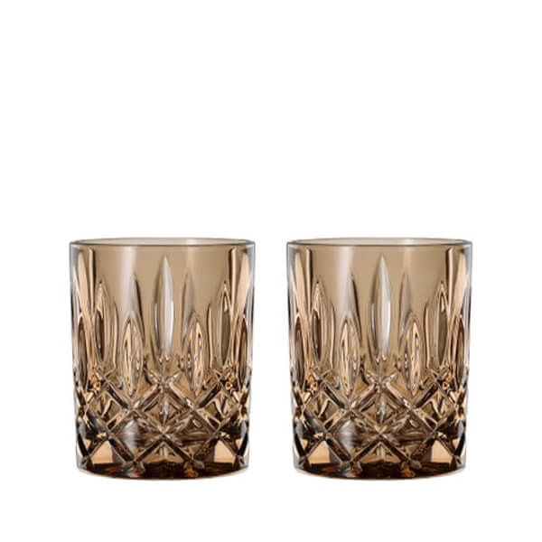 Nachtmann Noblesse Whisky Tumbler Tobacco Set Of 2