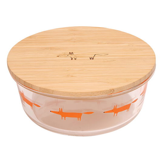 Scion Living Mr Fox Large Round Glass Storage Dish