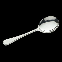Arthur Price of England Bead Sovereign Silver Plate Fruit Spoon