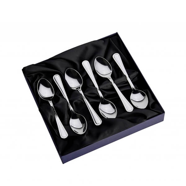 Arthur Price of England Britannia Sovereign Silver Plate Set of 6 Teaspoons