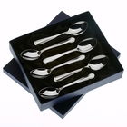 Arthur Price of England Chester Sovereign Stainless Steel Set of 6 Teaspoons