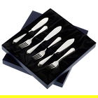 Arthur Price of England Chester Sovereign Stainless Steel Set of 8 Pairs Of Fish Eaters