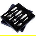 Arthur Price of England Dubarry Sovereign Silver Plate Set of 6 Pairs Of Fish Eaters