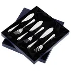 Arthur Price of England Dubarry Sovereign Stainless Steel Set of 8 Pairs Of Fish Eaters