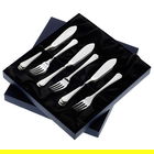 Arthur Price of England Grecian Sovereign Silver Plate Set of 8 Pairs Of Fish Eaters