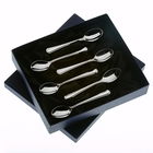 Arthur Price of England Grecian Sovereign Silver Plate Set of 6 Coffee Spoons