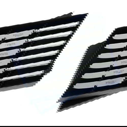 Arthur Price of England Sovereign Stainless Steel Set Of Six Tea Knives Harley