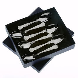 Arthur Price Kings Sovereign Stainless Steel Set of 6 Teaspoons