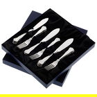 Arthur Price Kings Sovereign Stainless Steel Set of 8 Pairs Of Fish Eaters