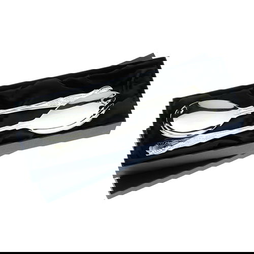 Arthur Price of England Sovereign Stainless Steel Salad Servers Kings