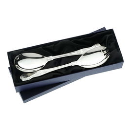 Arthur Price of England Sovereign Stainless Steel Salad Servers Kings