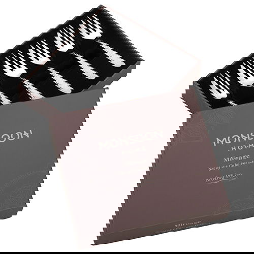 Arthur Price Monsoon Mirage Set Of 6 Pastry Forks
