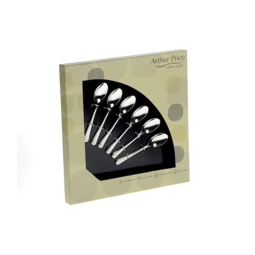 Arthur Price Classic Dubarry Set of 6 Coffee Spoons