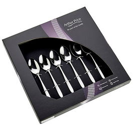 Arthur Price Contemporary Willow Set of 6 Tea Spoons