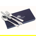 Arthur Price Of England 18/10 Stainless Steel Britannia Design Childrens 3 Piece Cutlery Gift Box Set