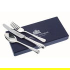 Arthur Price Of England 18/10 Stainless Steel Old English Design Childrens 3 Piece Cutlery Gift Box Set