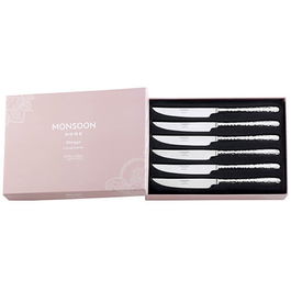Arthur Price Monsoon Mirage Box Set Of 6 Steak Knives