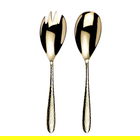 Arthur Price Monsoon Champagne Mirage Pair of Salad Servers