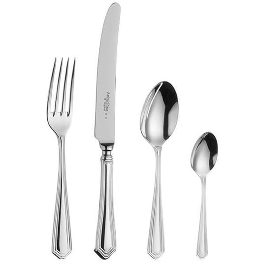 Arthur Price of England Sovereign Silver Plate Chester 24 Piece Cutlery Box Set