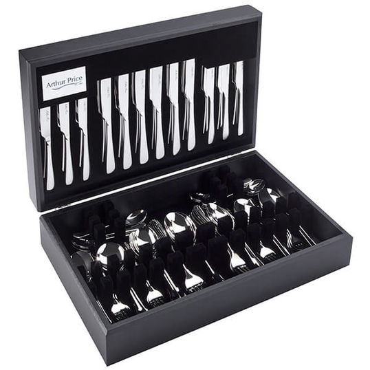 Arthur Price Signature Camelot 124 Piece 12 Person Canteen Set FREE Extra 12 Tea Spoons