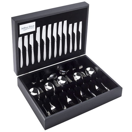 Arthur Price Signature Henley 44 Piece 6 Person Canteen Set FREE Extra 6 Tea Spoons