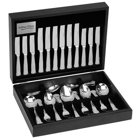 Arthur Price Classic Kings 124 Piece Canteen Set FREE Extra 12 Tea Spoons