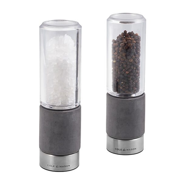 Cole & Mason Regent Stemless Mills Concrete Gift Set