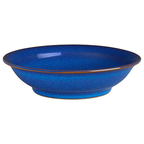 Denby Imperial Blue Large Shallow Bowl