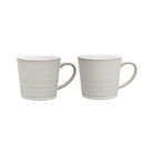 Denby Natural Canvas 2 Piece Textured Mug Set
