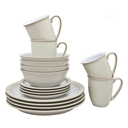 Denby Linen 16 Piece Set