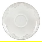 Denby Monsoon Filigree Silver Tea / Coffee Saucer
