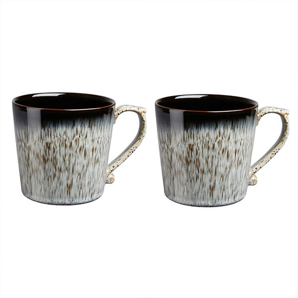 Denby Halo Set Of 2 Heritage Mugs