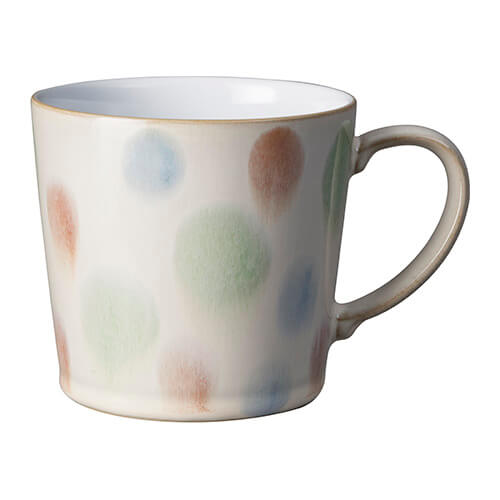 Denby Multi Spot Painted Large Mug