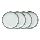 Denby Regency Green 4 Piece Dinner Plate Set