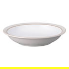 Denby Natural Canvas Shallow Rimmed Bowl